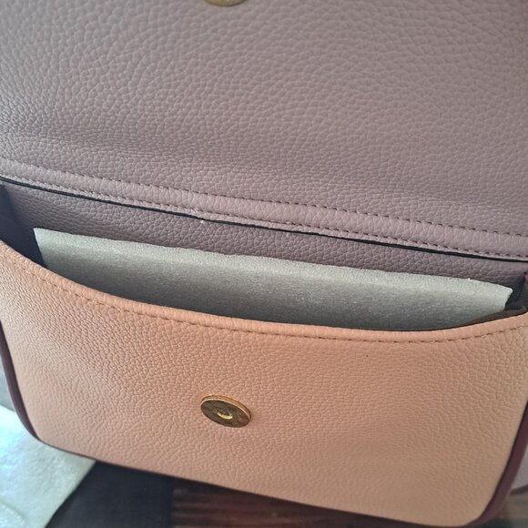 Brand New! Never used! Light Lavendar and pink super soft back pack! - Picture 5 of 9